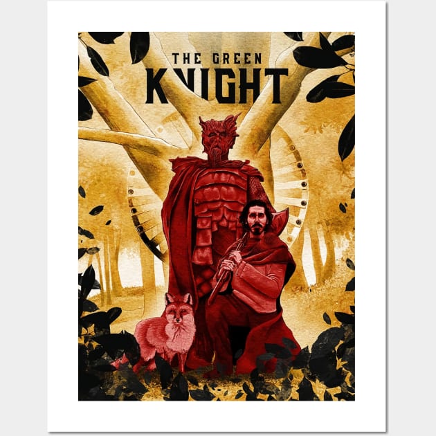 the green knight Wall Art by stephens69